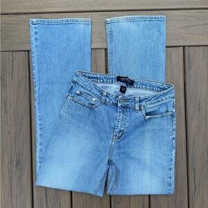 VICTORIA SECRET 2000s Light Wash Bootcut LONDON JEANS | Women’s size 6